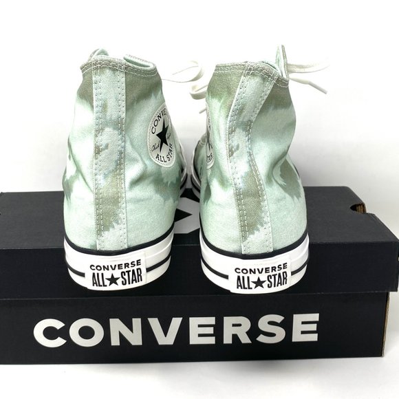 Converse Shoes Men's Size 171912C CTAS High Top Light Field Surplus Green Canvas - Picture 5 of 9